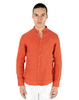 Camicia coreana Linen