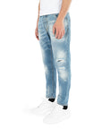 Jeans Chiaro Strappato Boston Broken