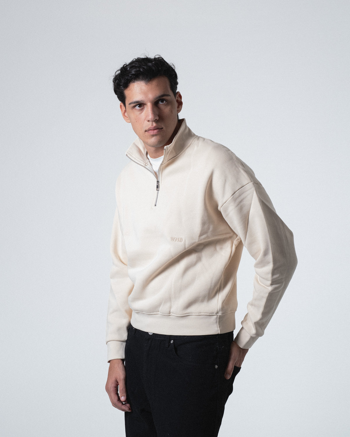 WNB // SWEATER HALF ZIP