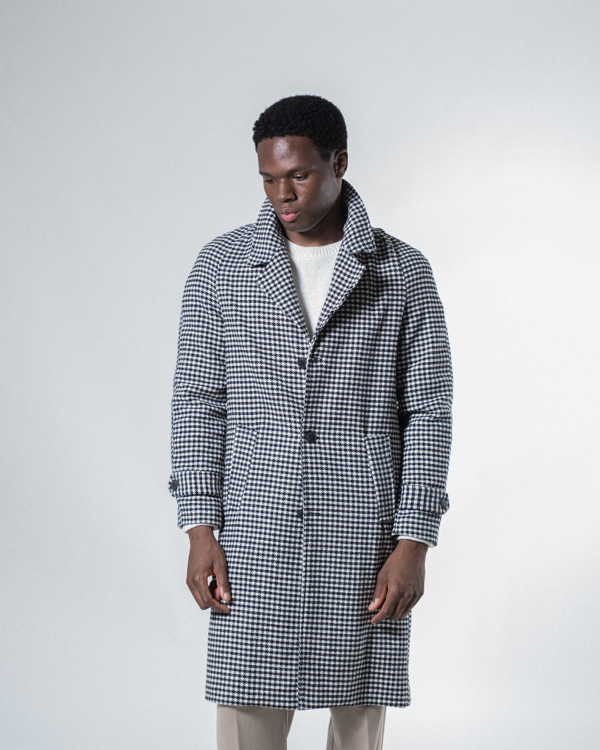 WNB // COAT PIED DE POULE