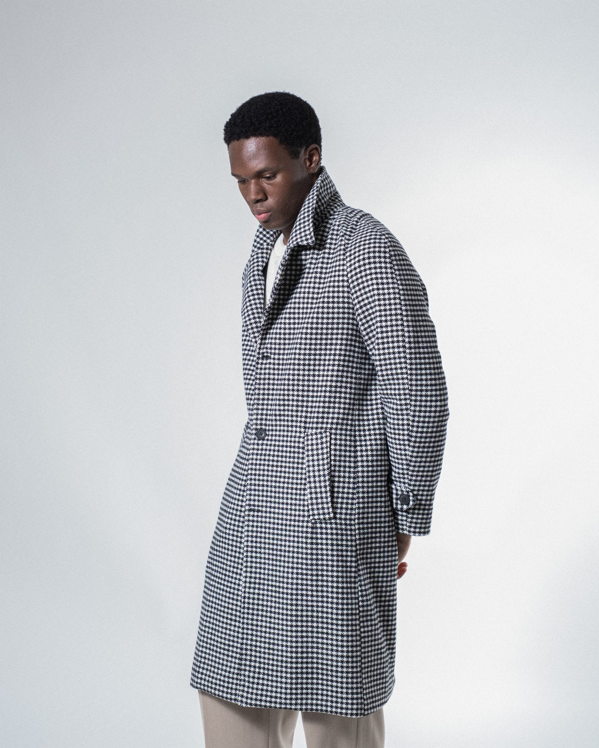 WNB // COAT PIED DE POULE