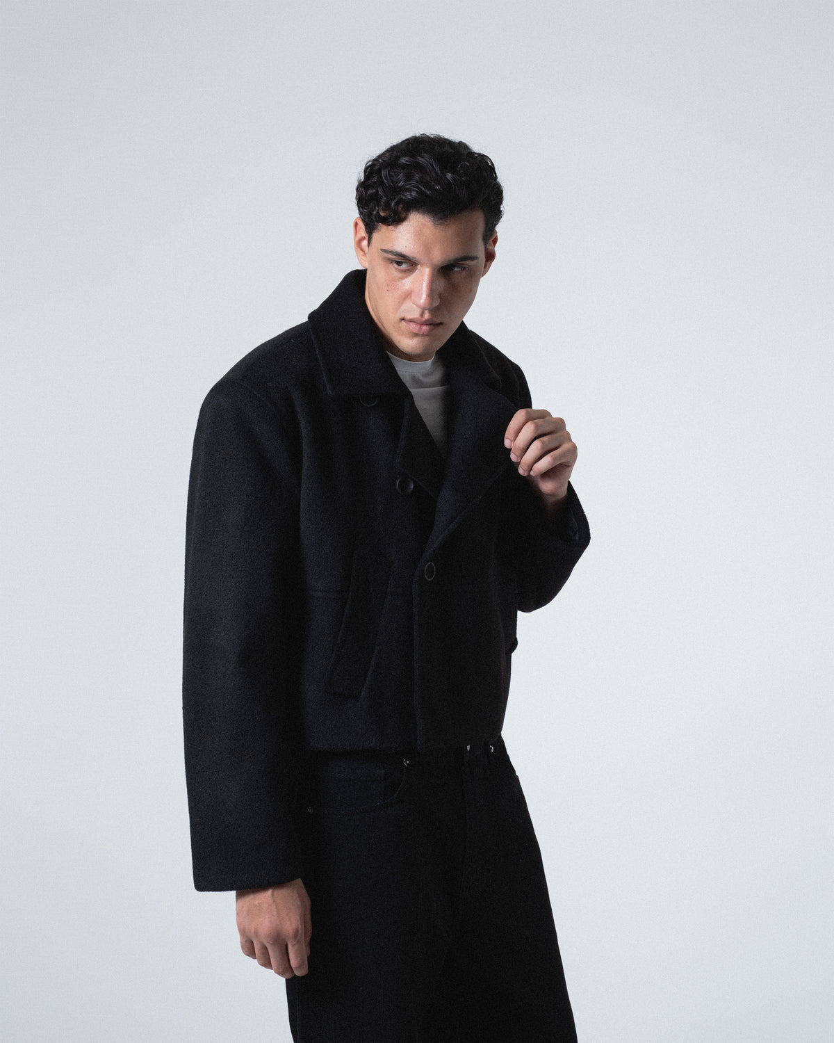 WNB // COAT CROPPED