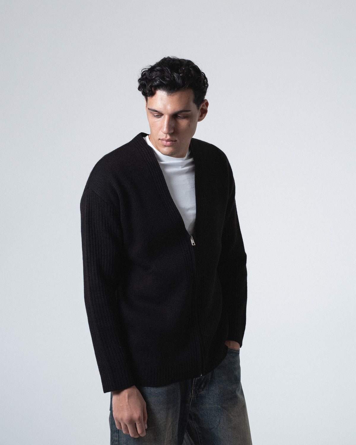 WNB // CARDIGAN HALF ZIP