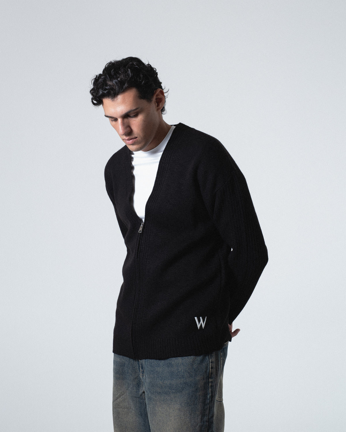 WNB // CARDIGAN HALF ZIP