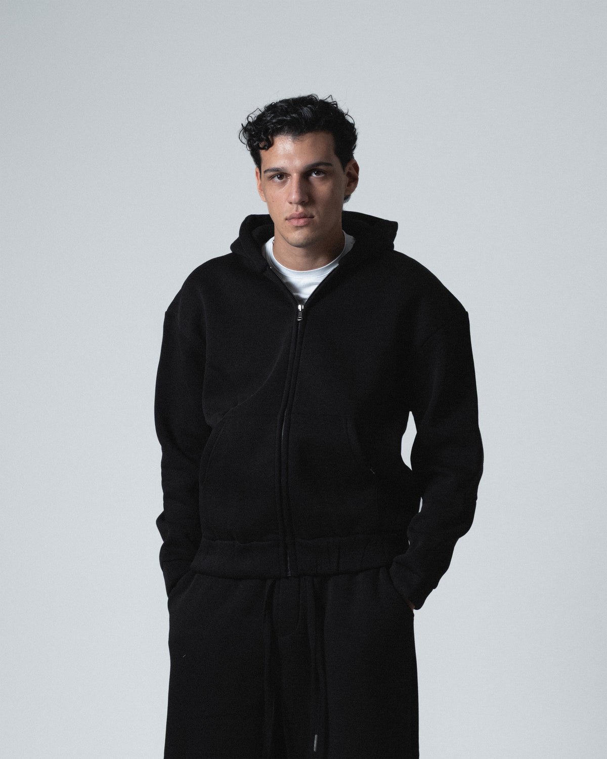 WNB // HOODIE CONCEPTUAL ZIP