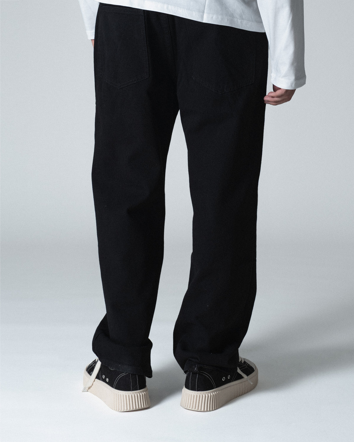 WNB // DENIM BAGGY BLACK