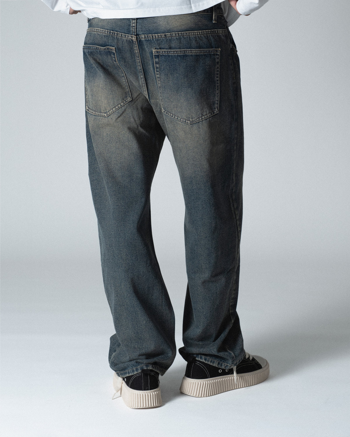WNB // DENIM BAGGY SAND