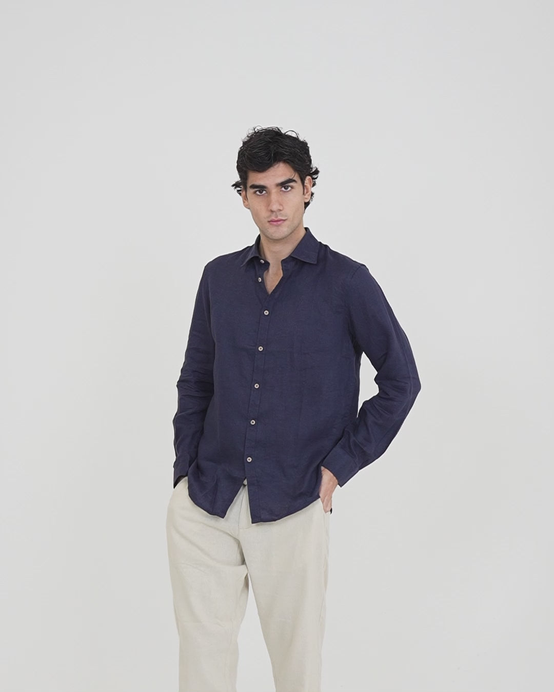 Why not brand Camicia Effetto Denim Chambrè