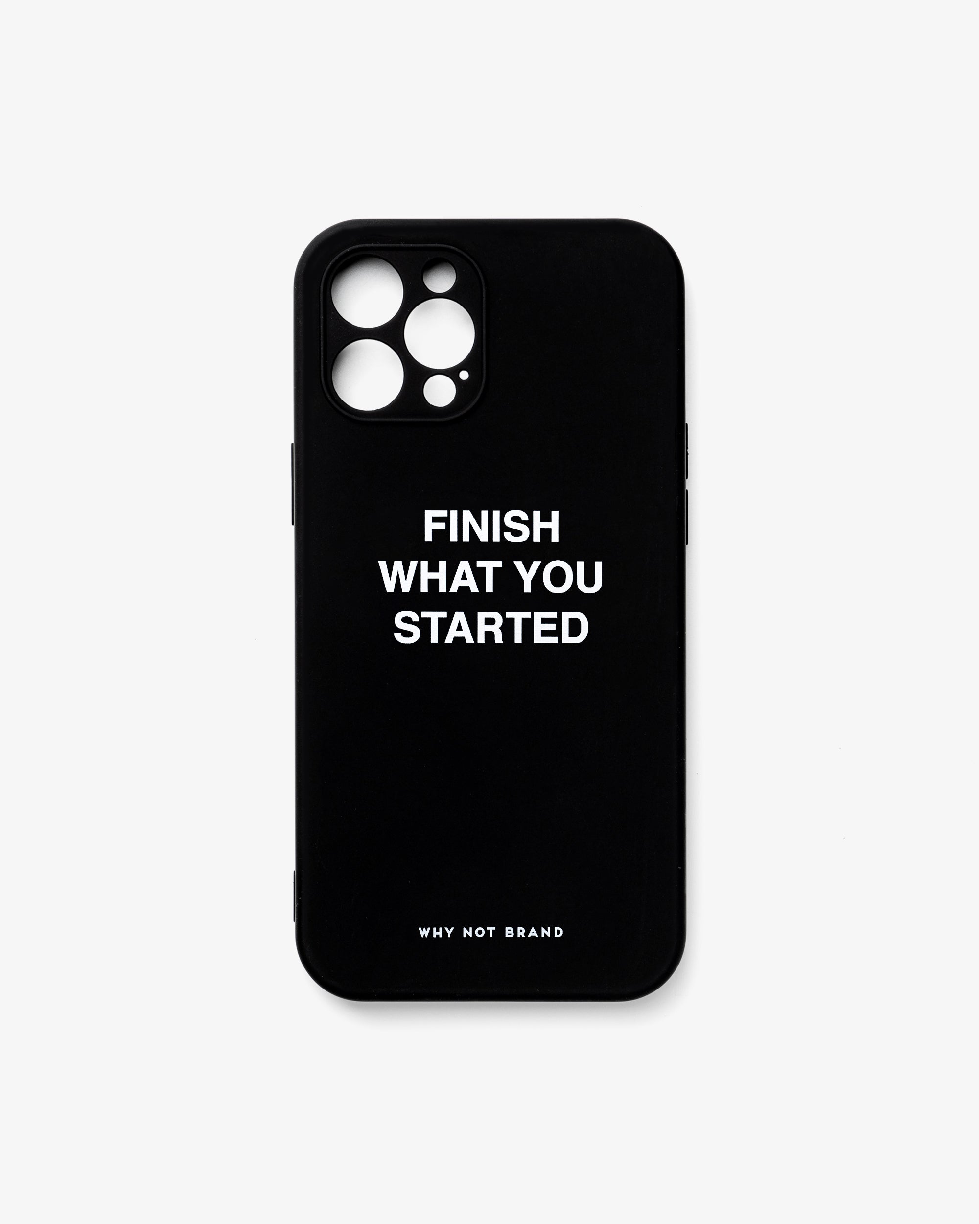 Cover Slogan - iPhone 12 Pro Max - Black