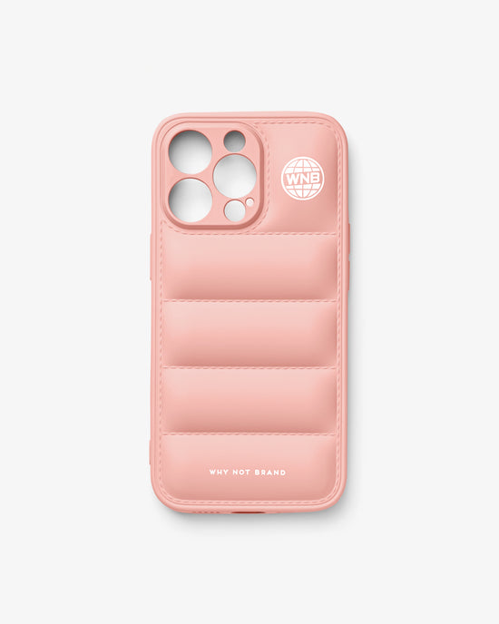 Hülle mit Puffer-Logo – iPhone 13 Pro – Rosa