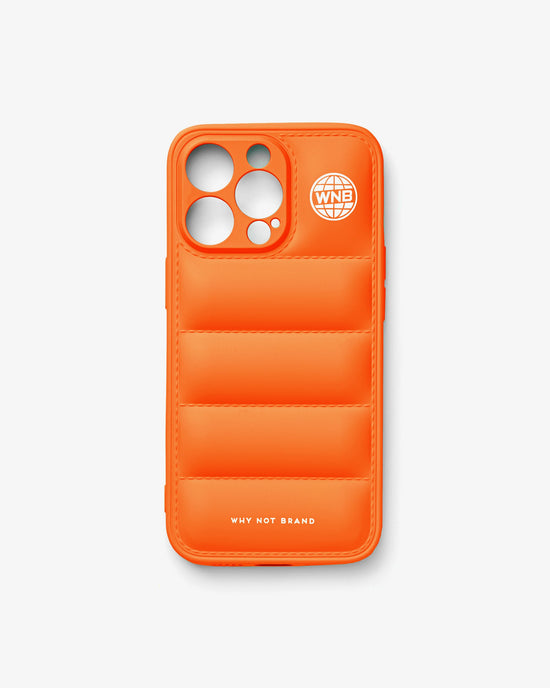 Hülle mit Puffer-Logo – iPhone 13 Pro Max – Orange