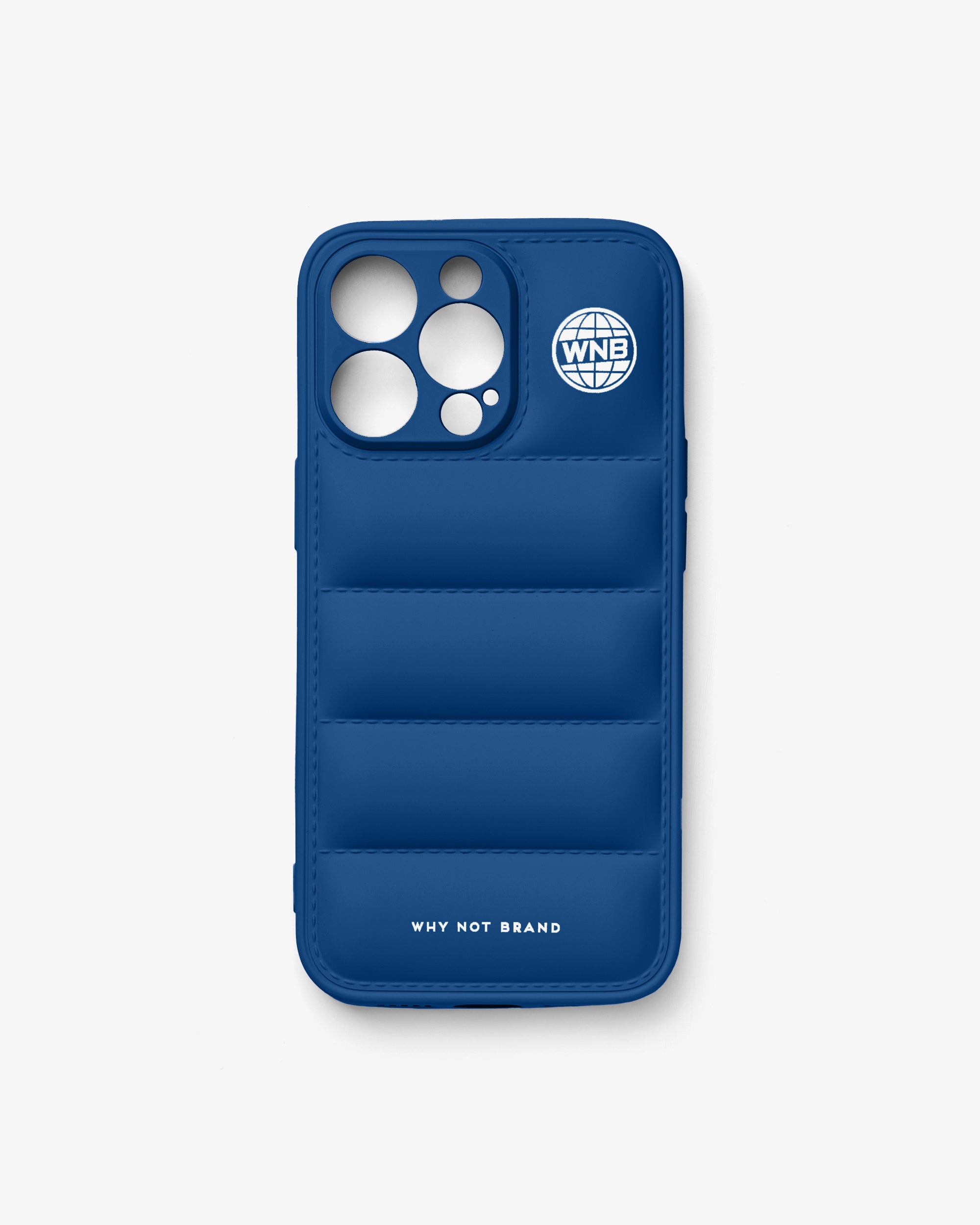 Cover Puffer Logo - iPhone 13 Pro - Blu