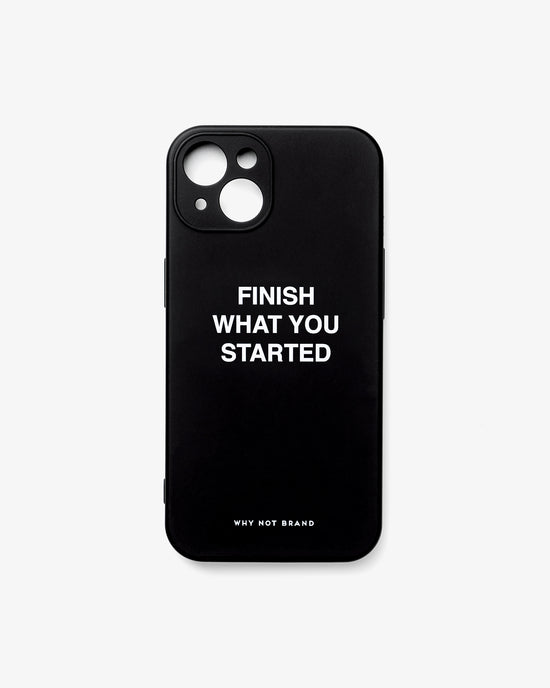 Cover Slogan - iPhone 13 - Black