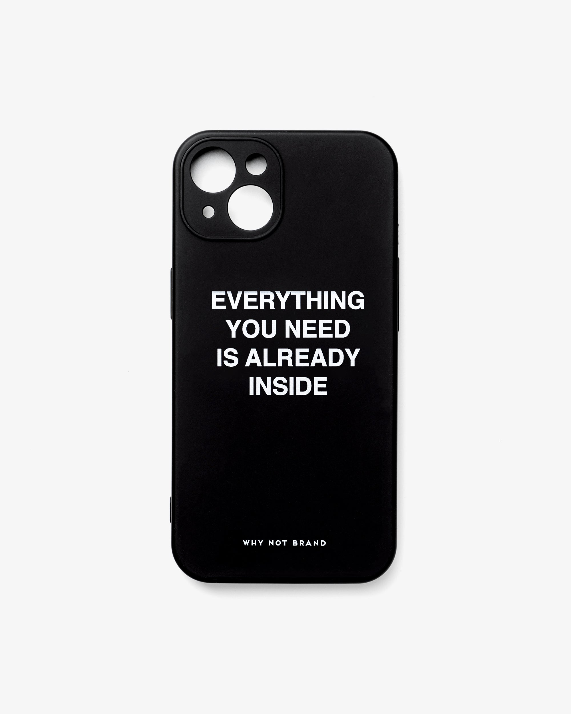 Cover Slogan - iPhone 13 - Black