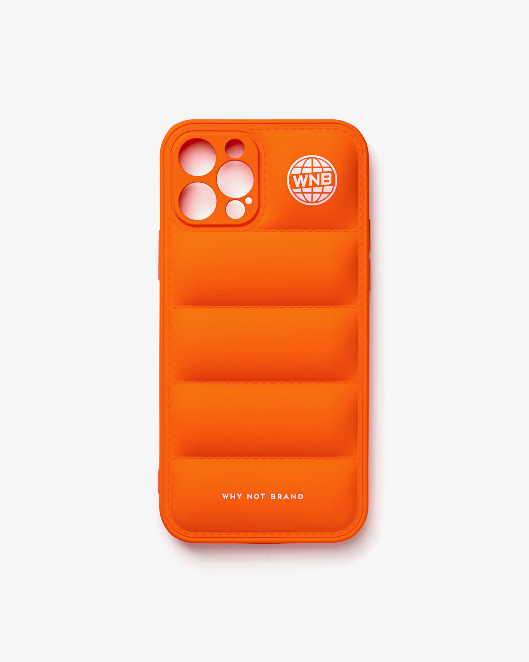 Cover Puffer Logo - iPhone 12 Pro - Arancio