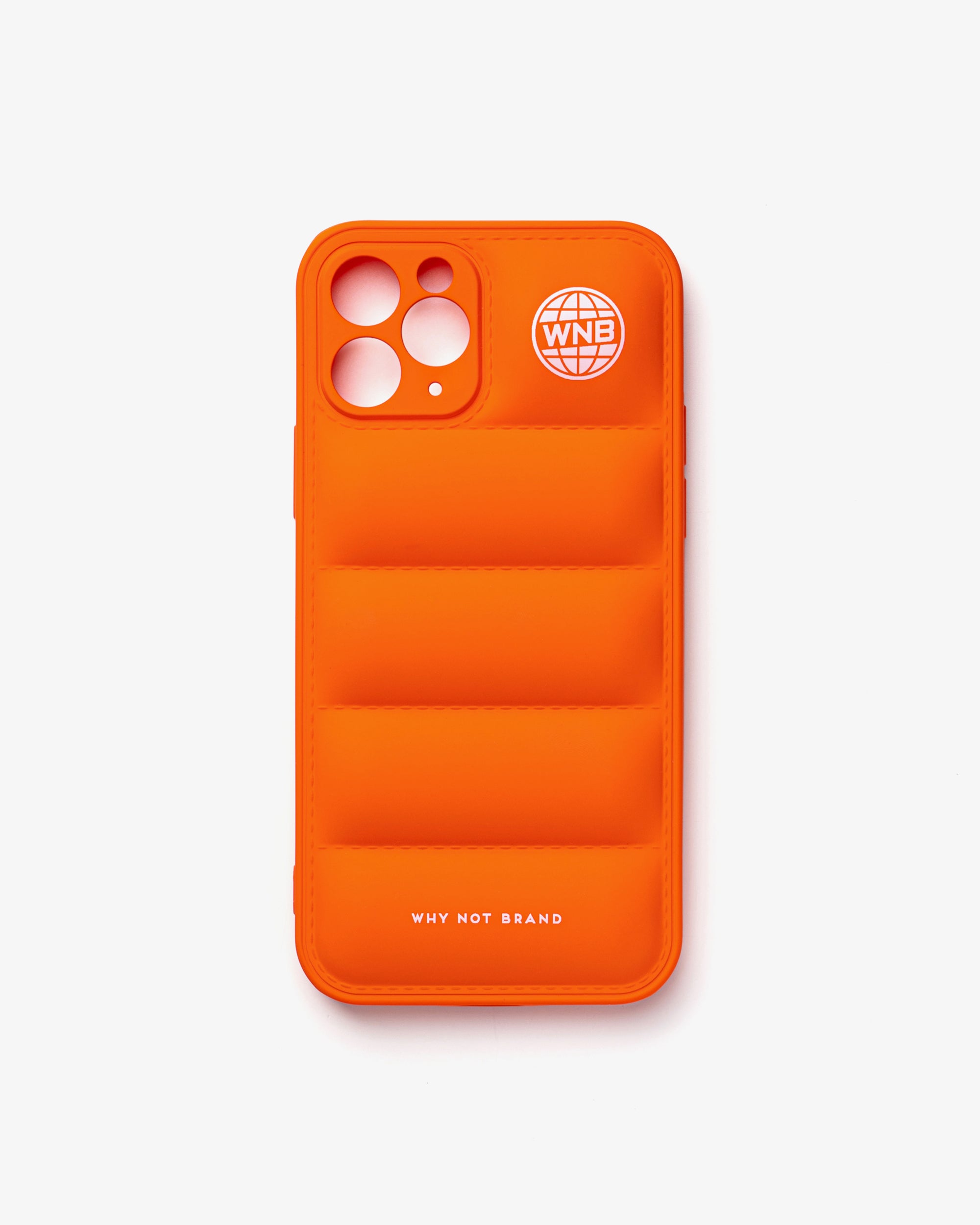 Cover Puffer Logo - iPhone 11 Pro Max - Arancio