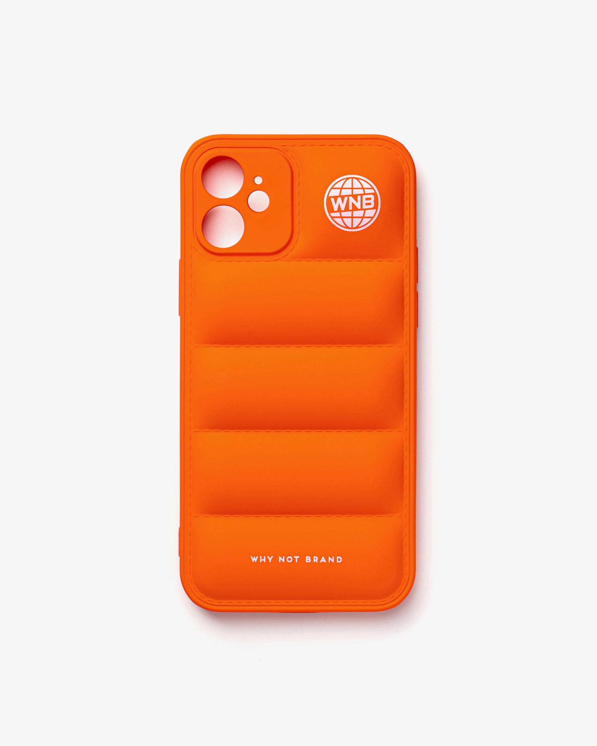 Hülle Puffer Logo – iPhone 12 – Orange