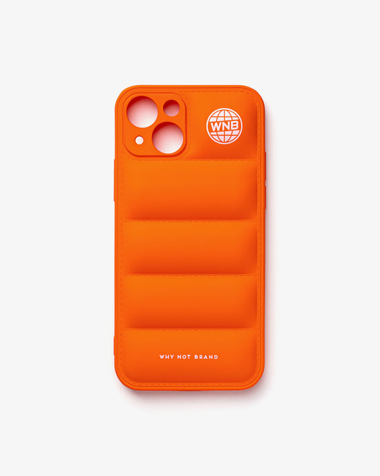 Hülle Puffer Logo - iPhone 13 - Orange