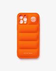Cover Puffer Logo - iPhone 12 Pro Max - Arancio