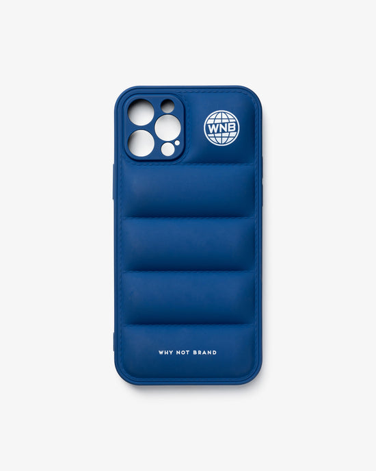 Puffer Logo Case – iPhone 12 Pro – Blau