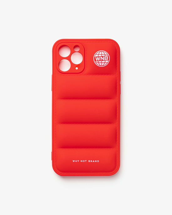 Cover Puffer Logo - iPhone 11 Pro Max - Rossa