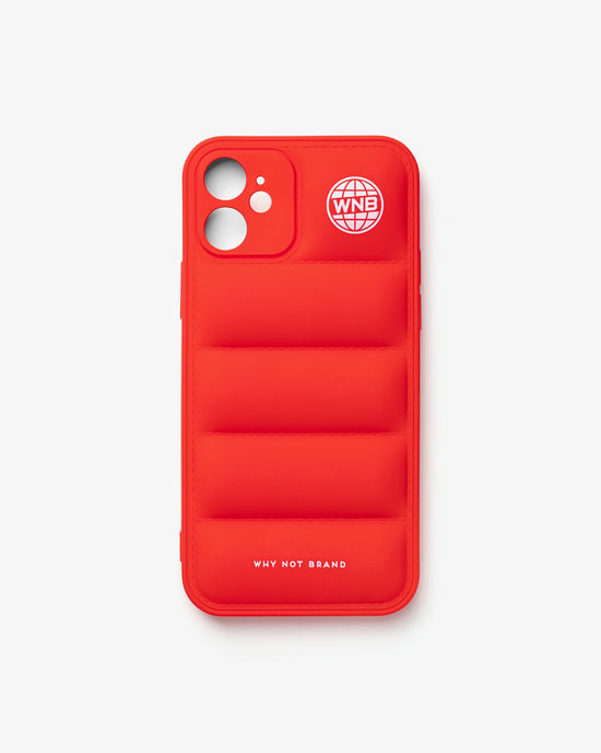 Hülle Puffer Logo - iPhone 12 - Rot
