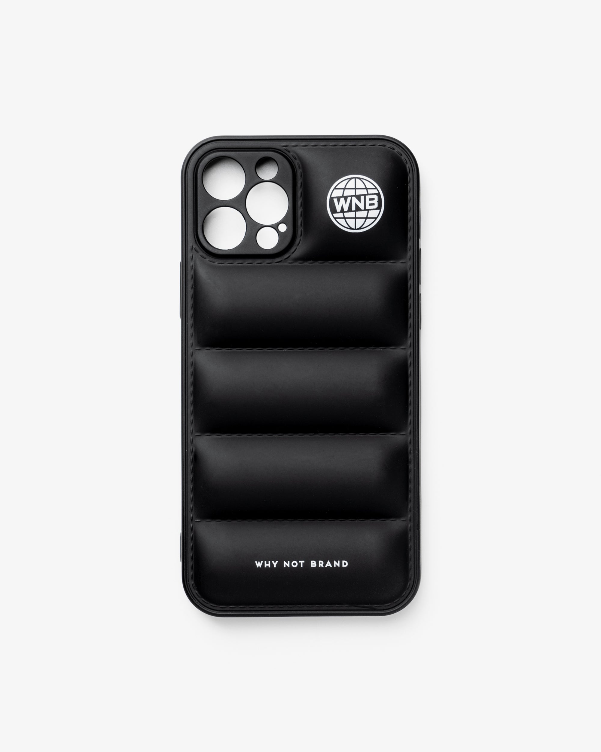 Puffer Logo Cover - iPhone 12 Pro Max - Black