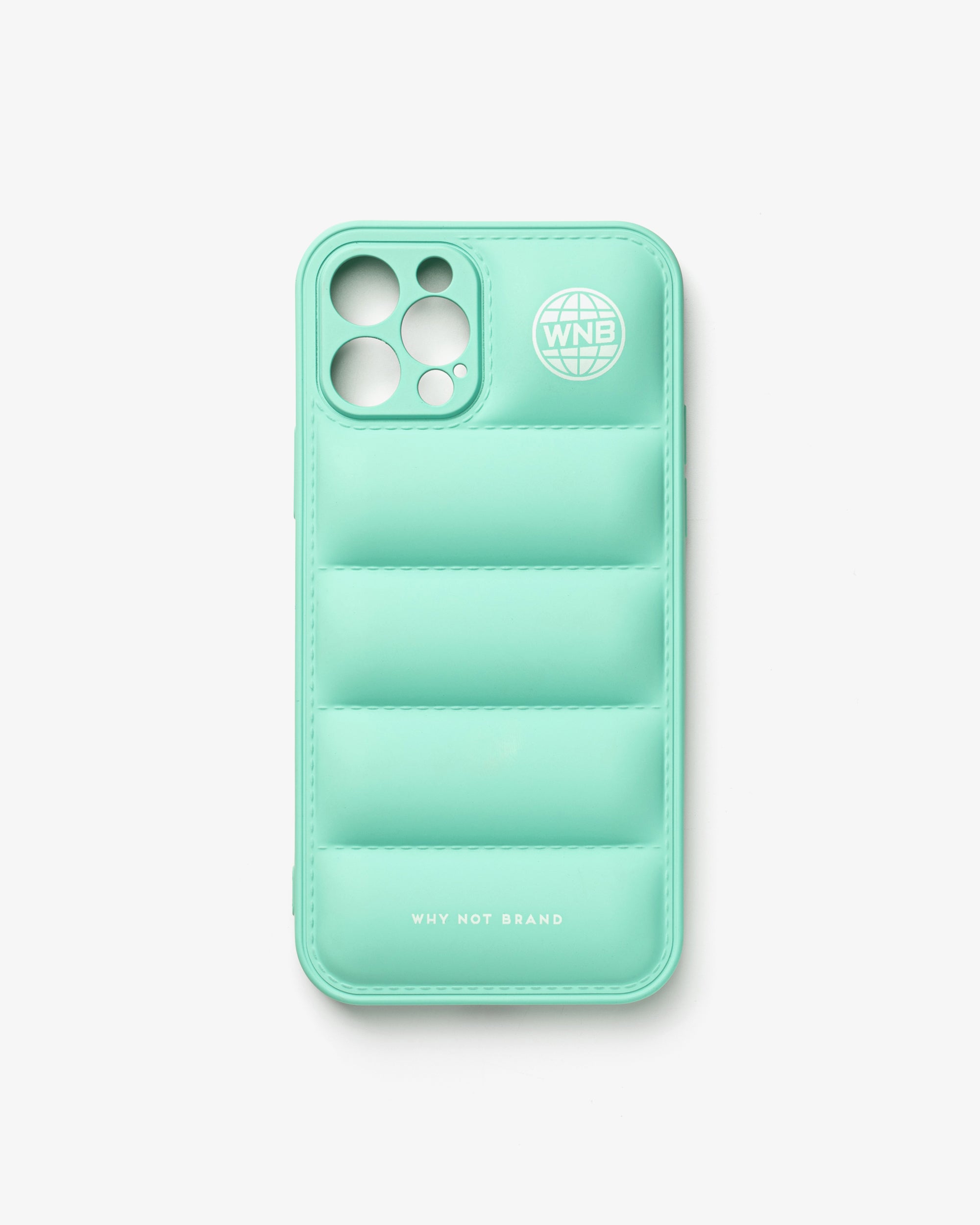 Cover Puffer Logo - iPhone 12 Pro - Aqua Green