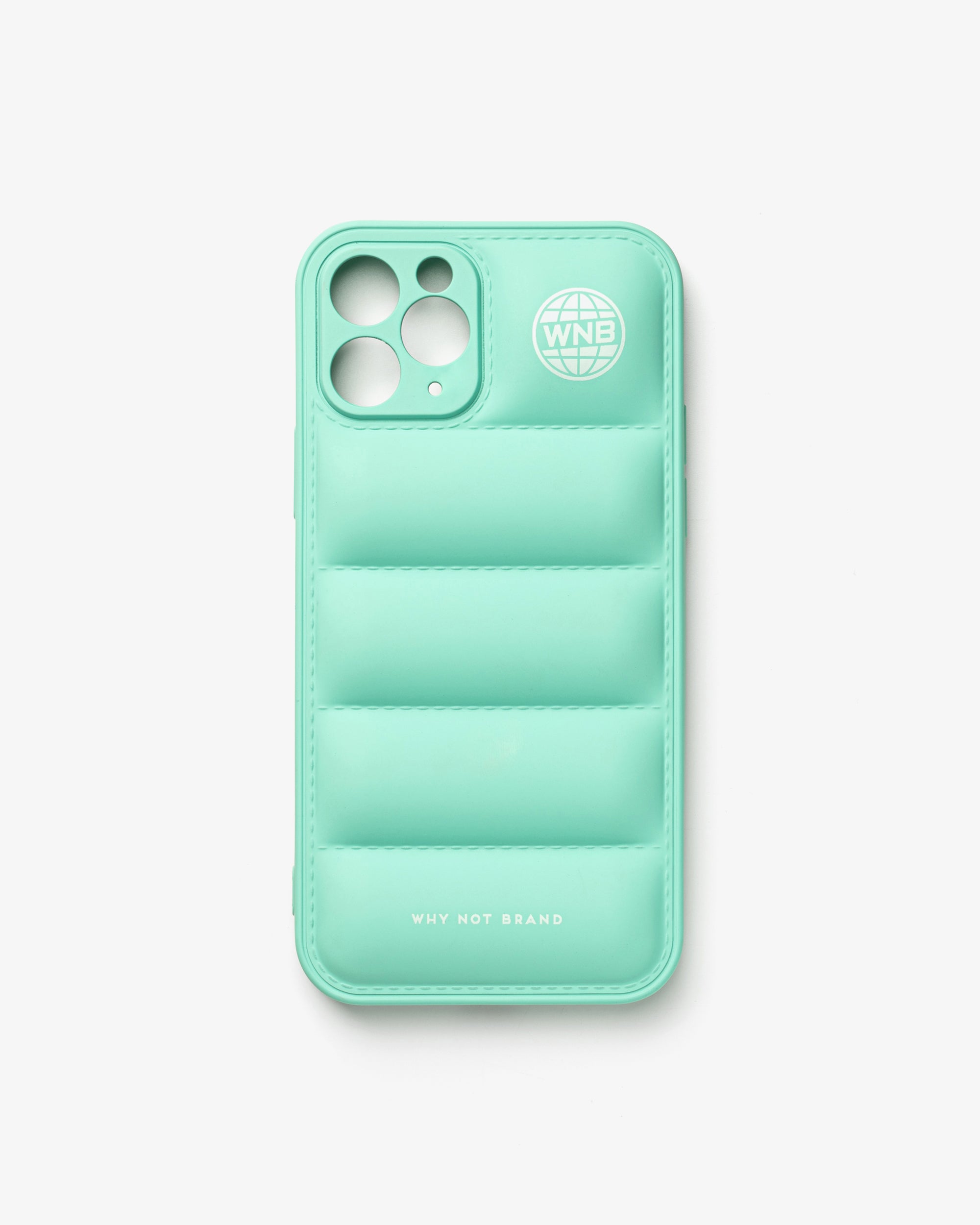 Puffer Logo Cover – iPhone 11 Pro Max – Aquagrün